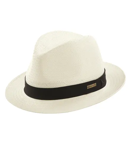 CHAPÉU SHANTUNG FEDORA MARCATTO
