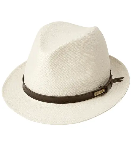 CHAPÉU SHANTUNG FEDORA MARCATTO