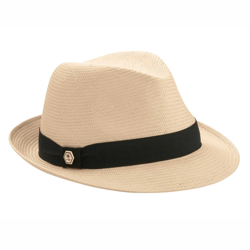 CHAPÉU DE PALHA FEDORA SOCIAL MANLY