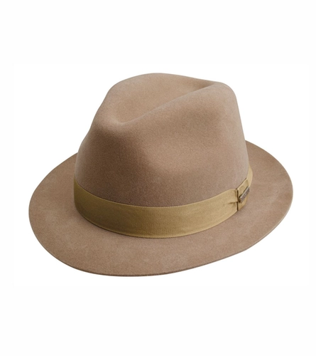 CHAPÉU AVELUDADO FEDORA MARCATTO
