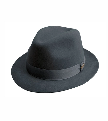 CHAPÉU AVELUDADO FEDORA MARCATTO