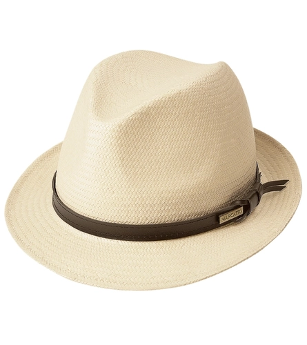CHAPÉU SHANTUNG FEDORA MARCATTO