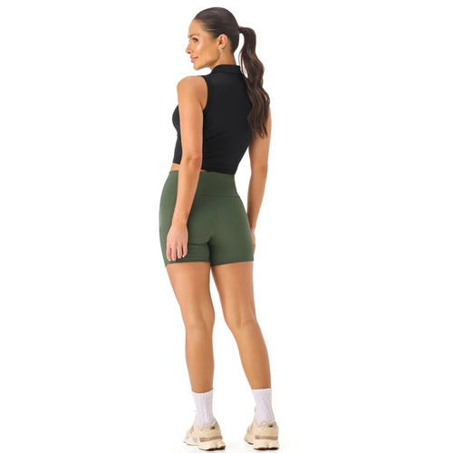 Blusa Cropped Polo Manly