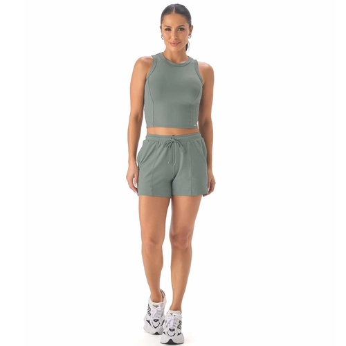 Blusa Cropped Manly