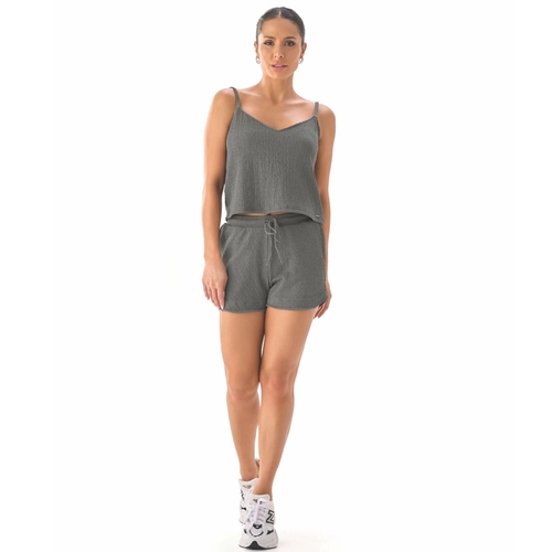 Blusa Regata Alças Finas Manly
