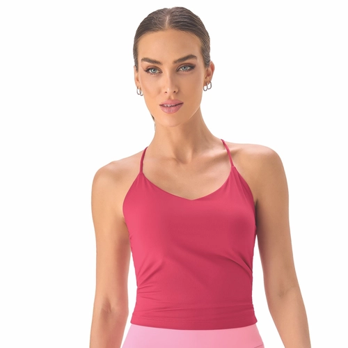 Blusa Regata Alças Finas Manly
