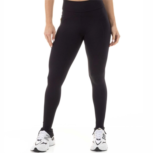Legging Básica Com Aberura Manly
