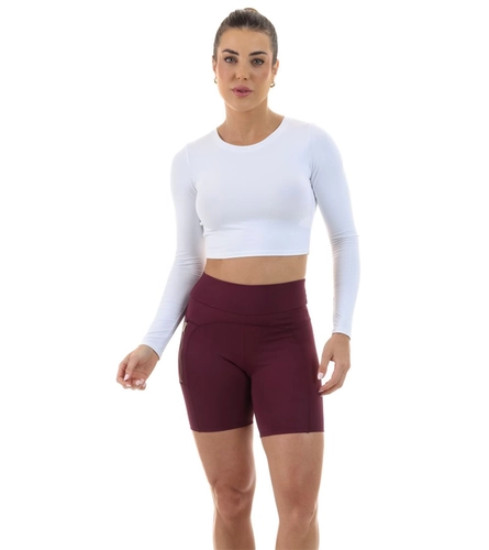 Shorts Recortes Bolso Manly